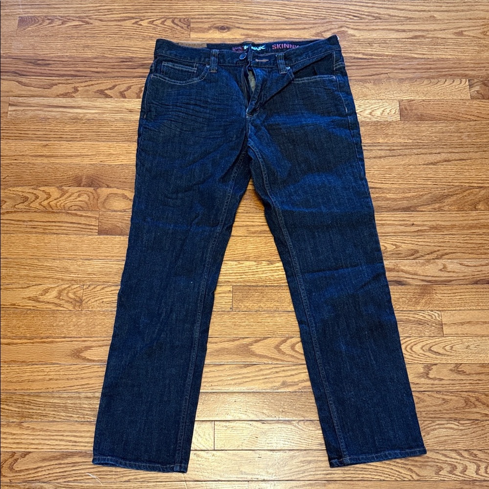 Tony Hawk Men's Deep Indigo Skinny Jeans
